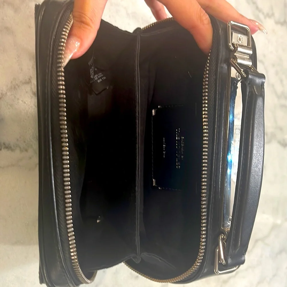 The Kooples Barbara leather bag with silver accents - Picture 9 of 10